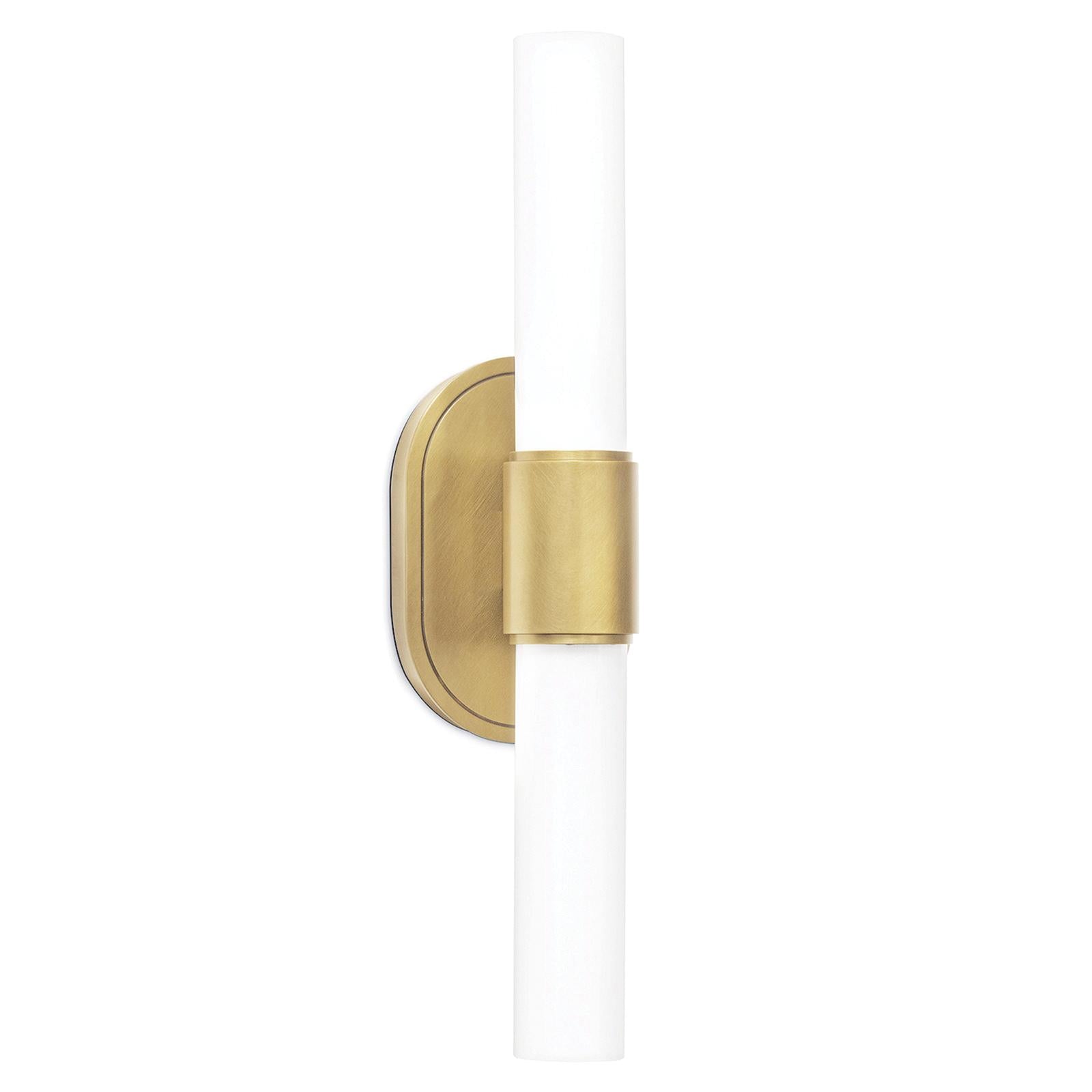 Dixon Sconce Double | Natural Brass