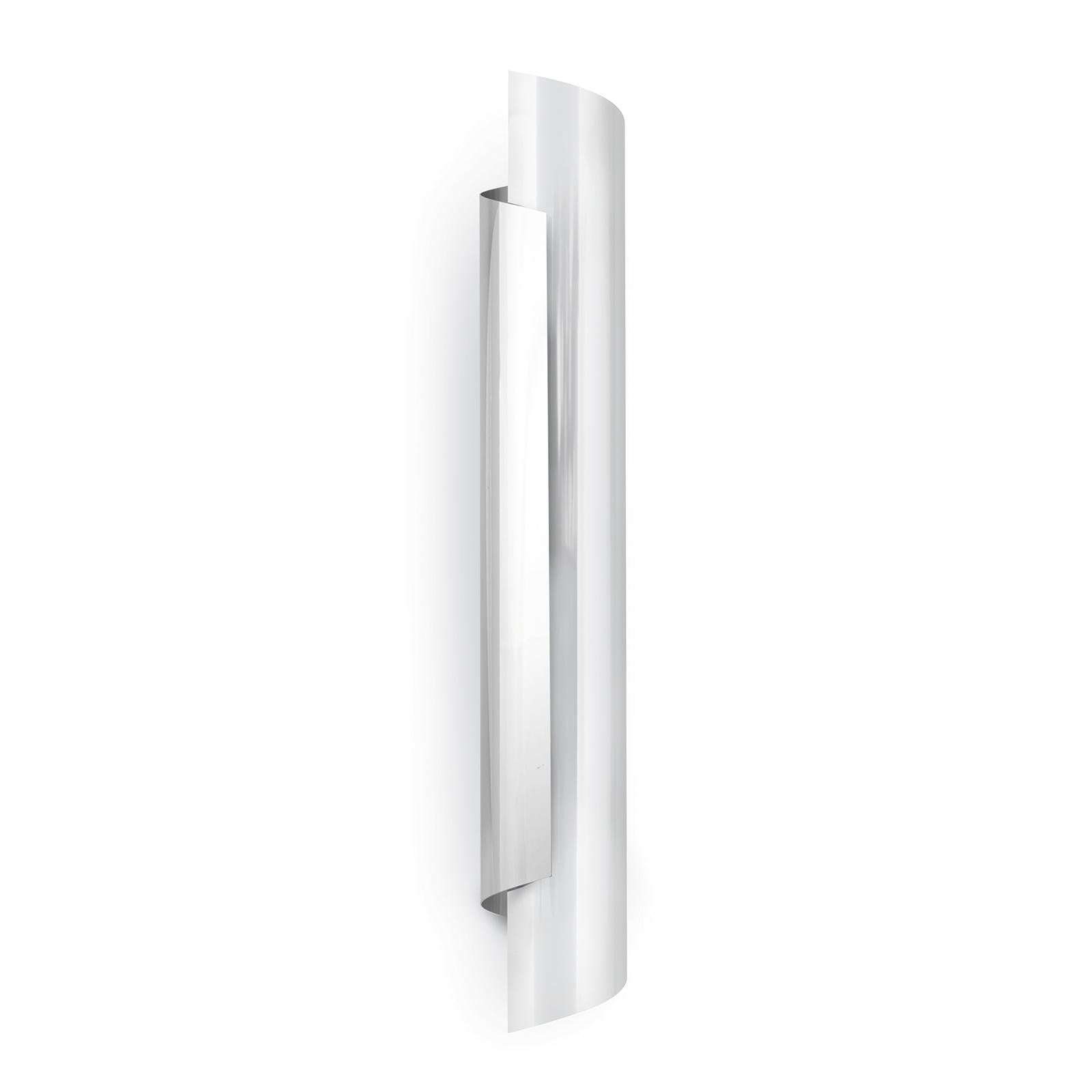 Flute Sconce | Polished Nickel