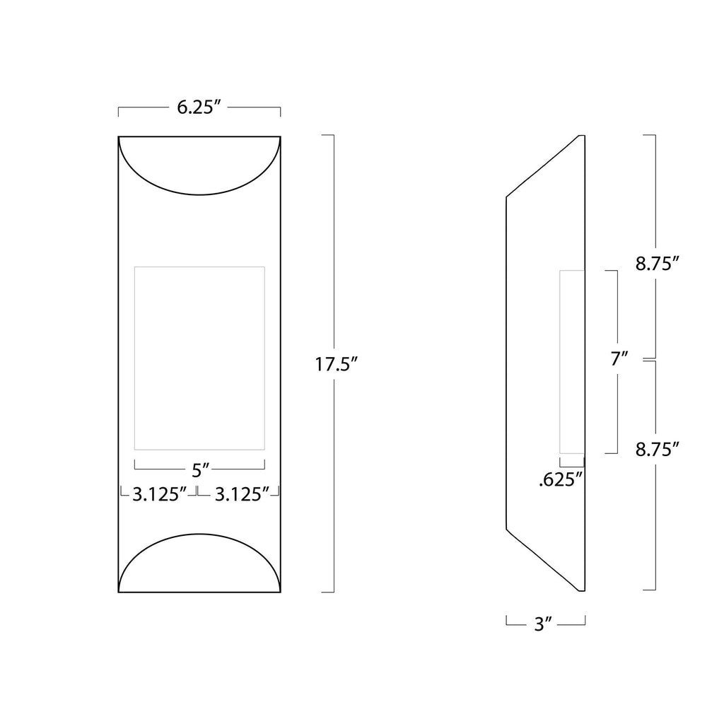 Meyer Metal Sconce | White and Natural Brass