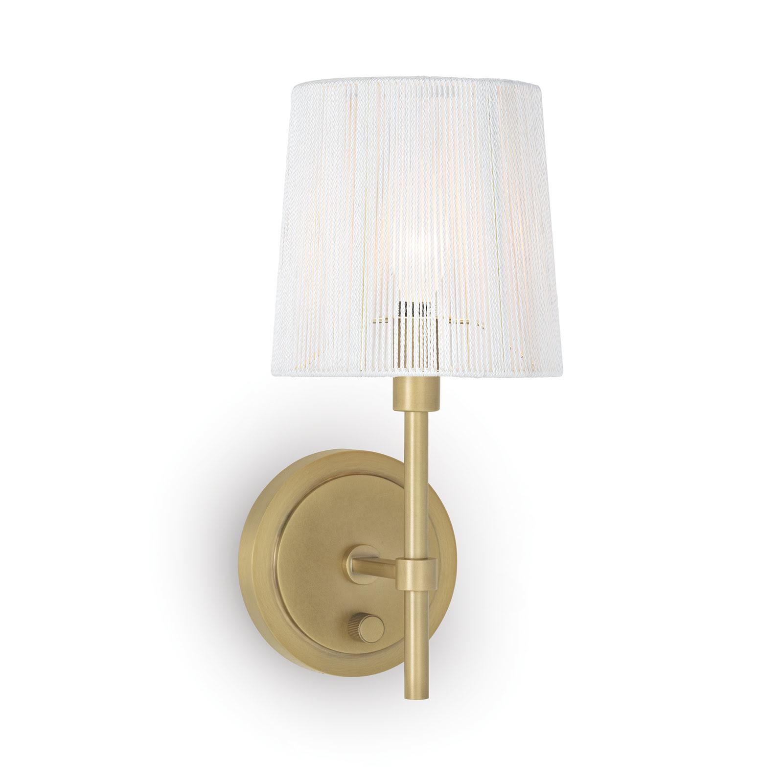 Franklin Sconce | Natural Brass