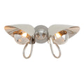 Keaton Sconce Double | Polished Nickel