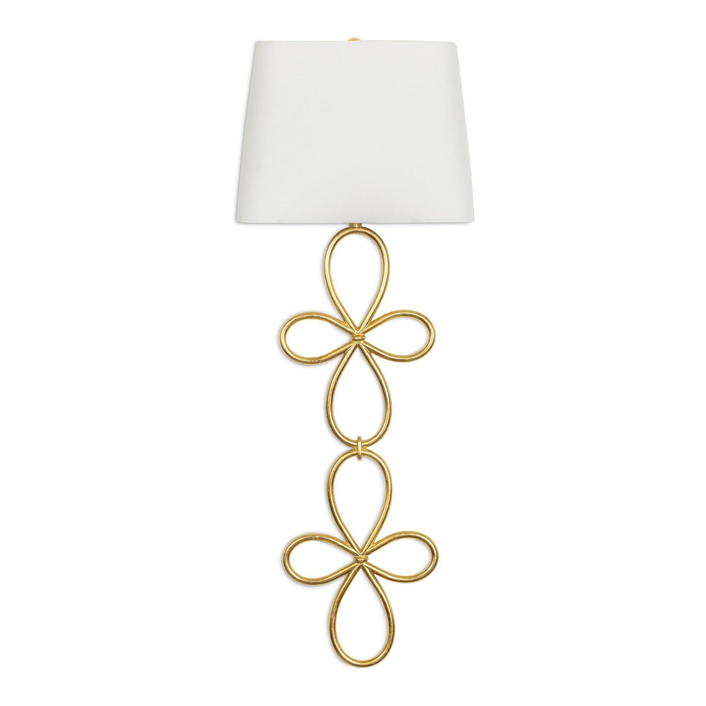 Minuet Sconce | Gold Leaf