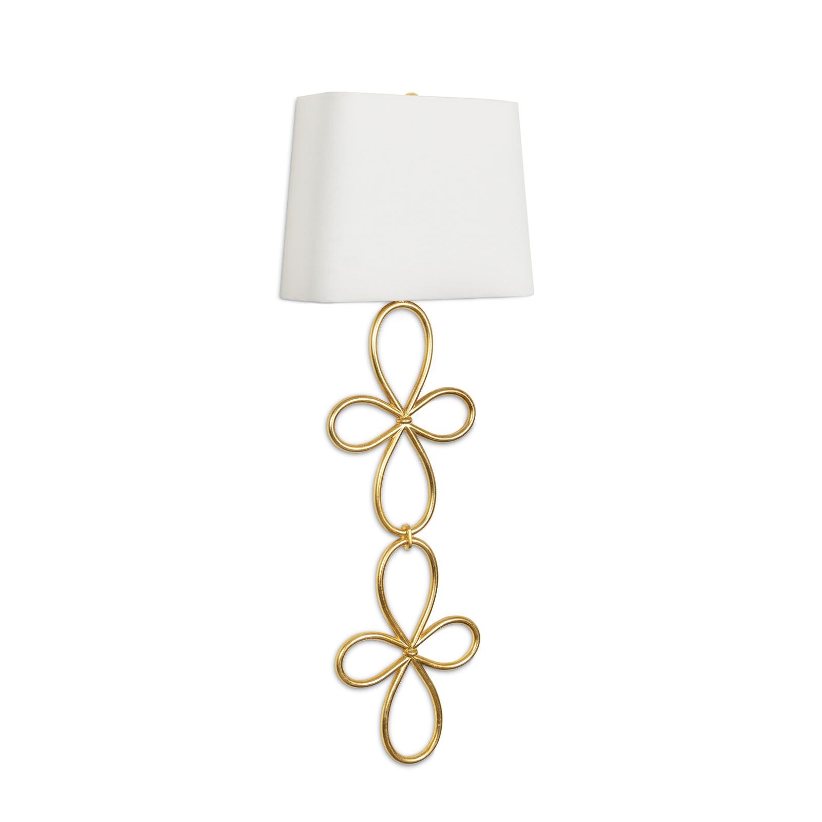 Minuet Sconce | Gold Leaf