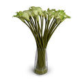 Calla Lily Stems in Glass 29"H Green