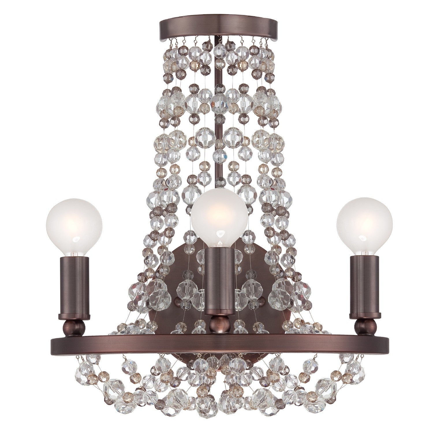 Channing 12'' Chocolate Bronze Sconce