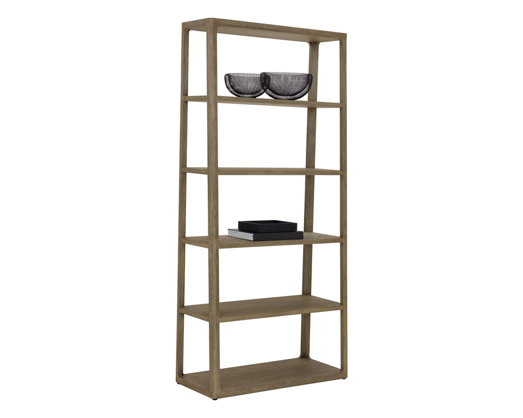 Doncaster Bookcase - Large - Smoke Grey