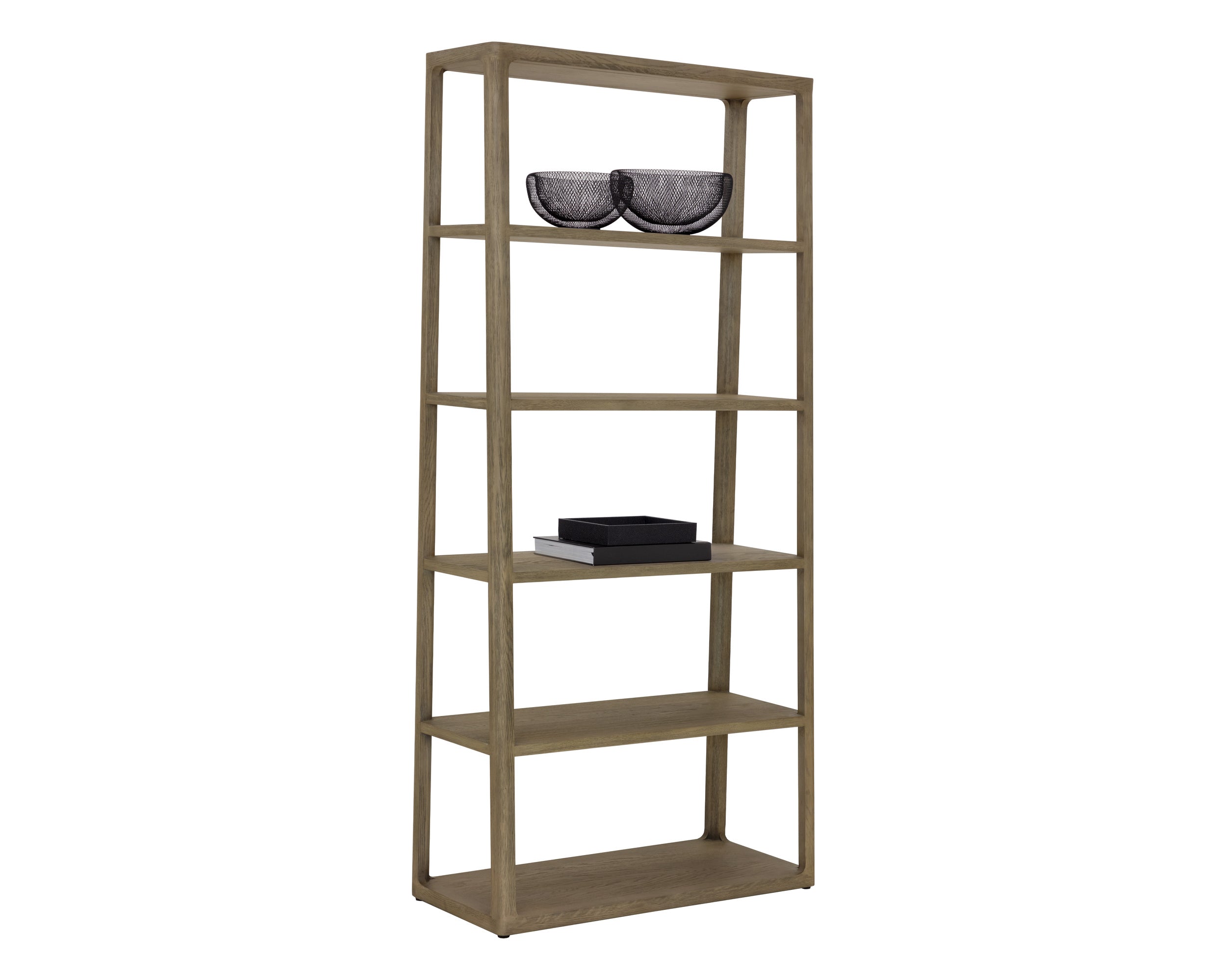 Doncaster Bookcase - Large - Smoke Grey