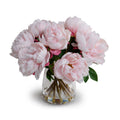 Peony Bouquet 15"H Pink