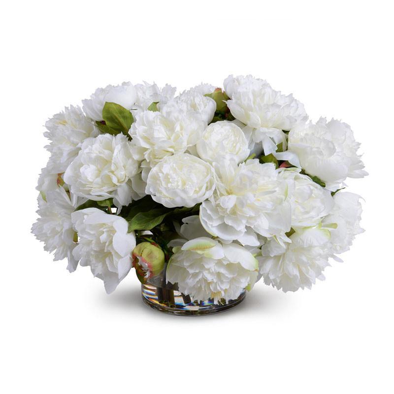 Peony Bouquet 15"H