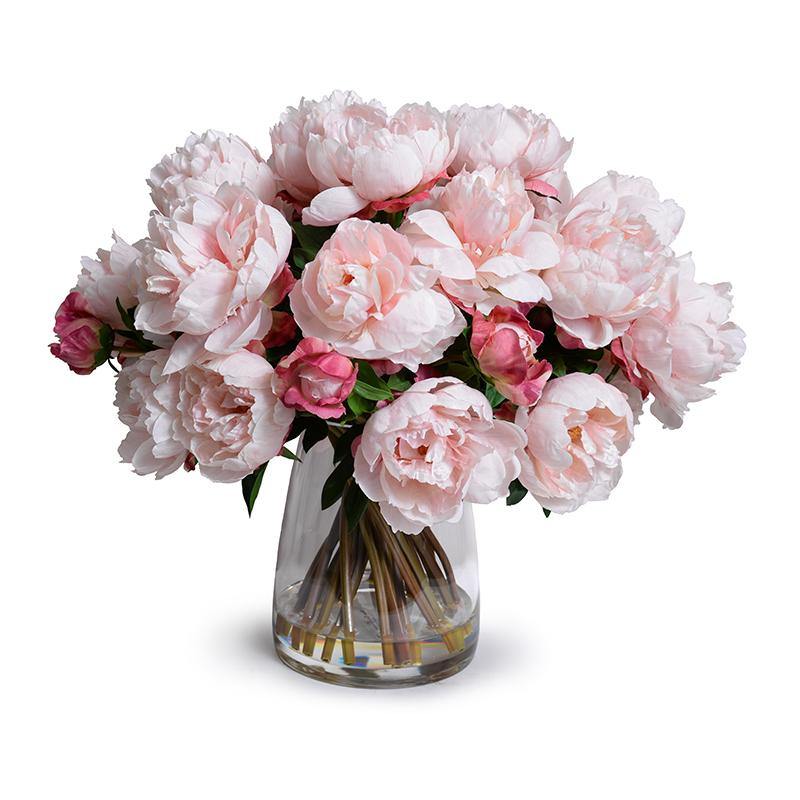 Peony Bouquet 22"H Pink