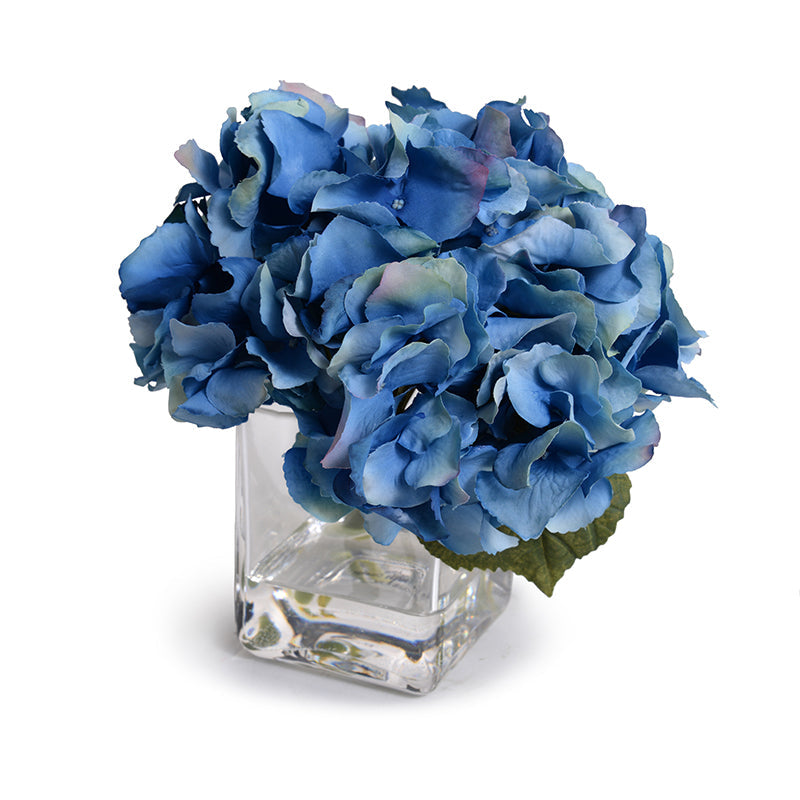 Hydrangea Cutting 8"H Blue