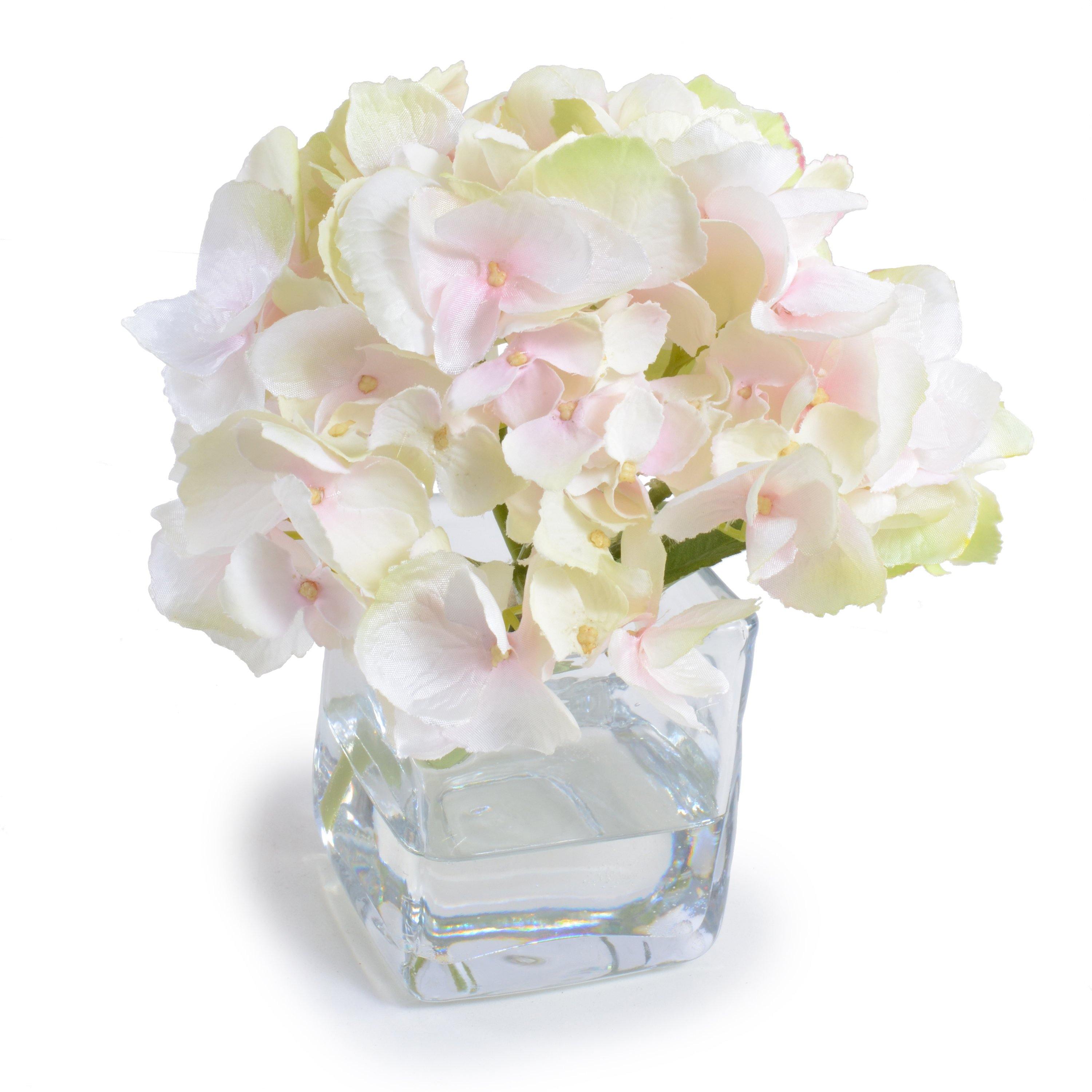 Hydrangea Cutting 8"H Blush