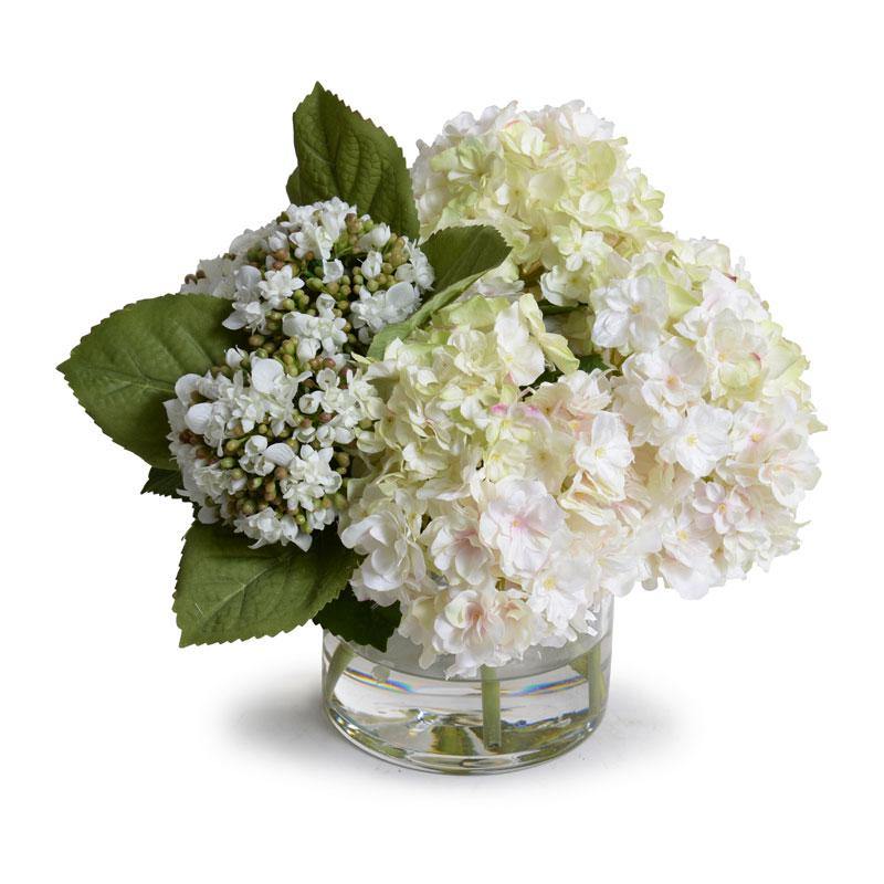 Hydrangea Bud Arrangement - Blush Green