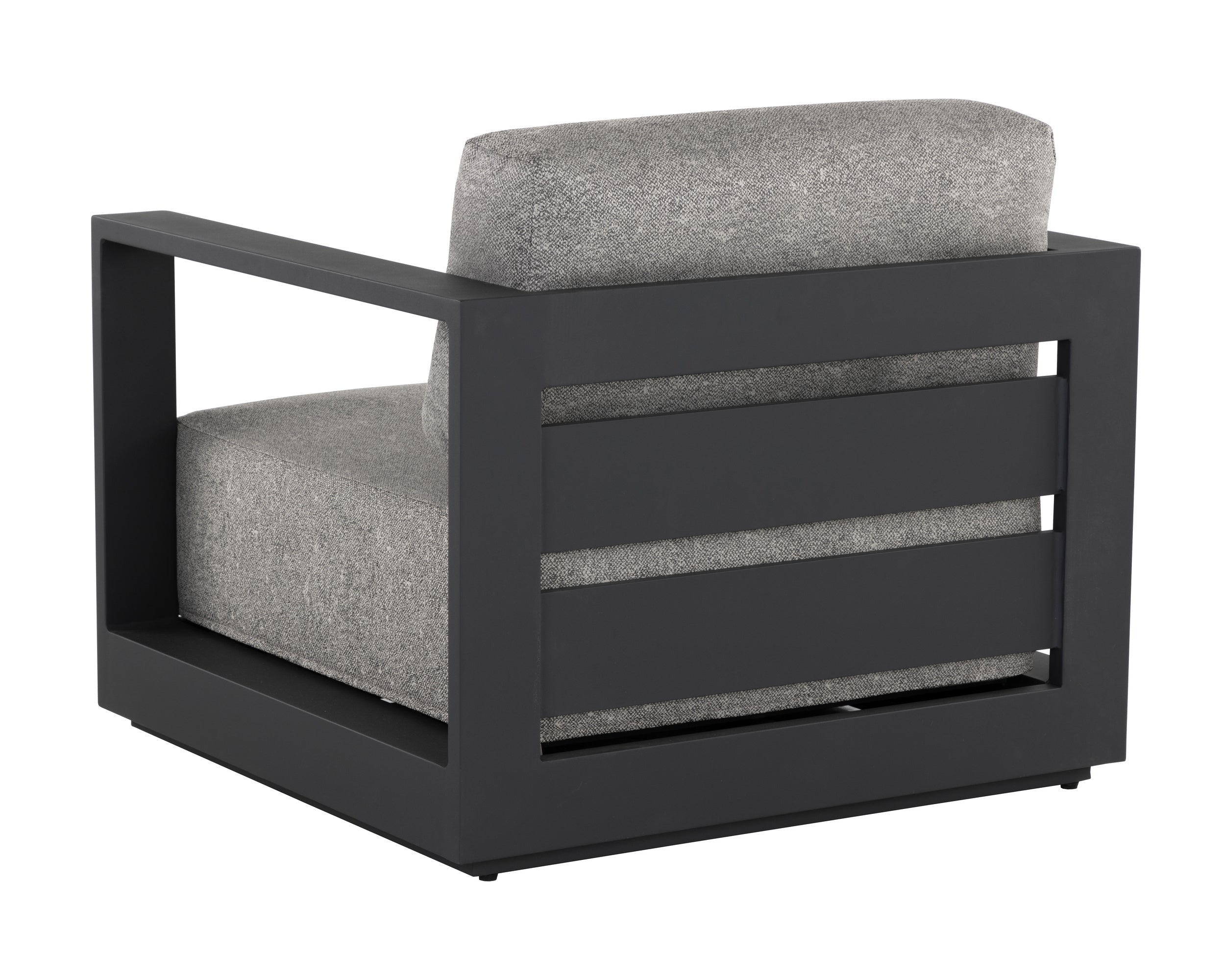 Tavira Armchair - Charcoal - Lanikai Salt And Pepper
