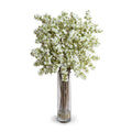 Lilac Sprays in Glass White / 38"