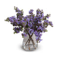 Lilac Sprays in Glass Lavender / 15"