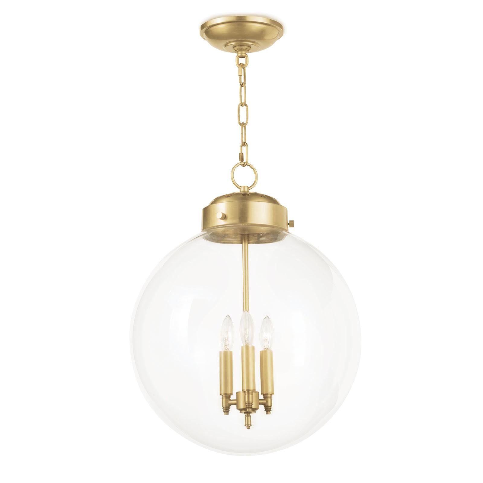Globe Pendant | Natural Brass