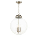 Globe Pendant | Polished Nickel