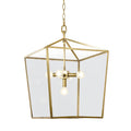 Camden Lantern | Natural Brass