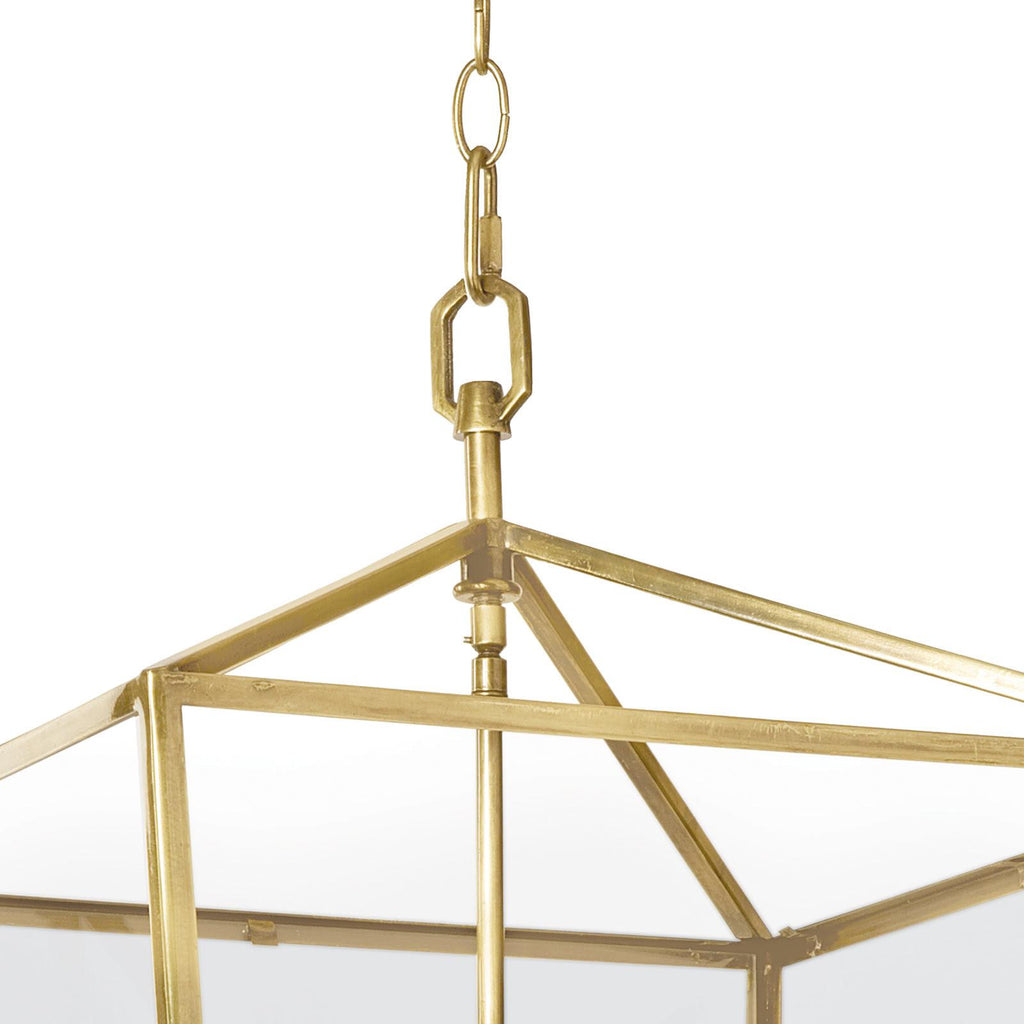 Camden Lantern | Natural Brass
