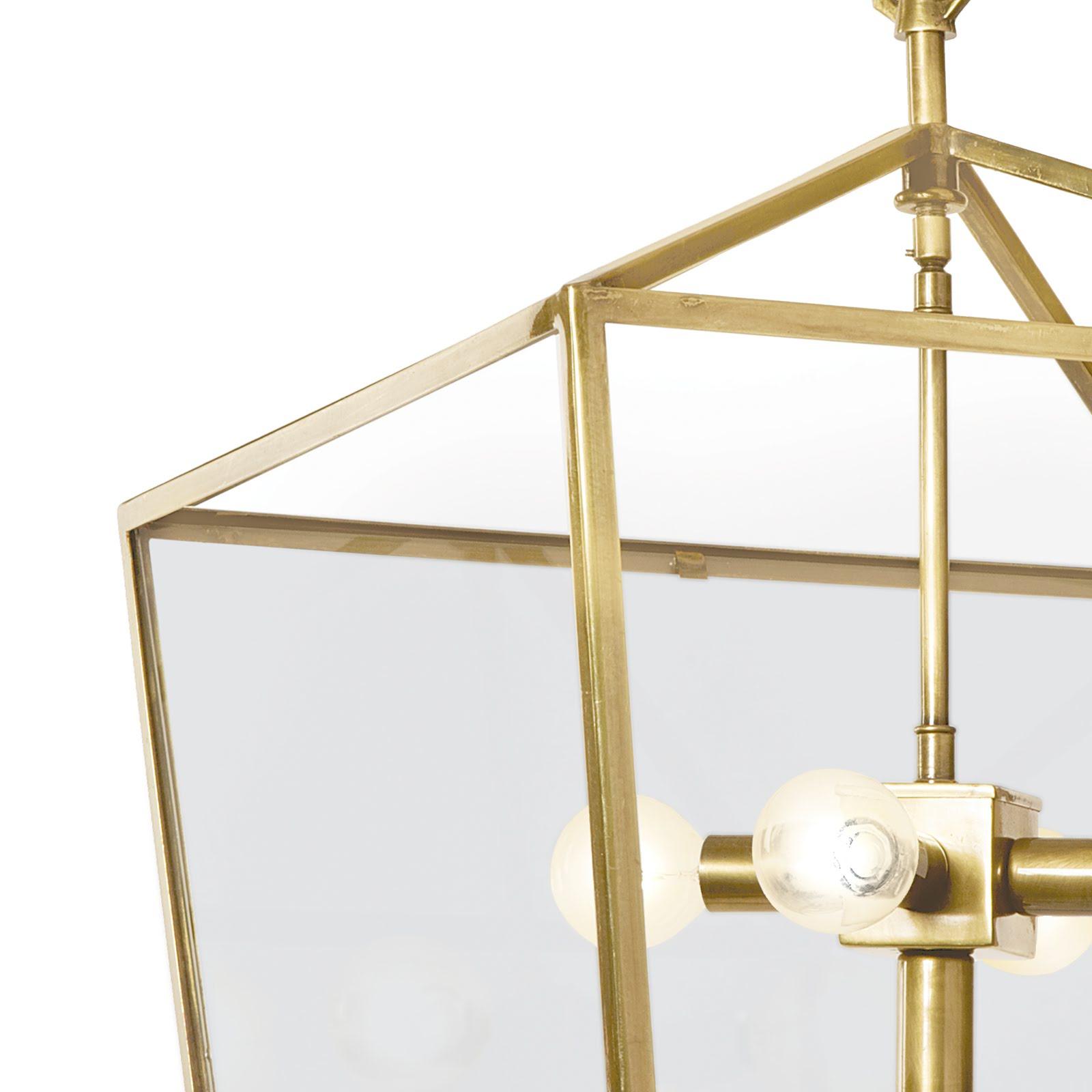 Camden Lantern | Natural Brass