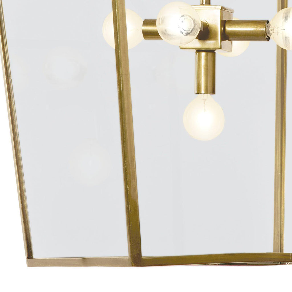 Camden Lantern | Natural Brass