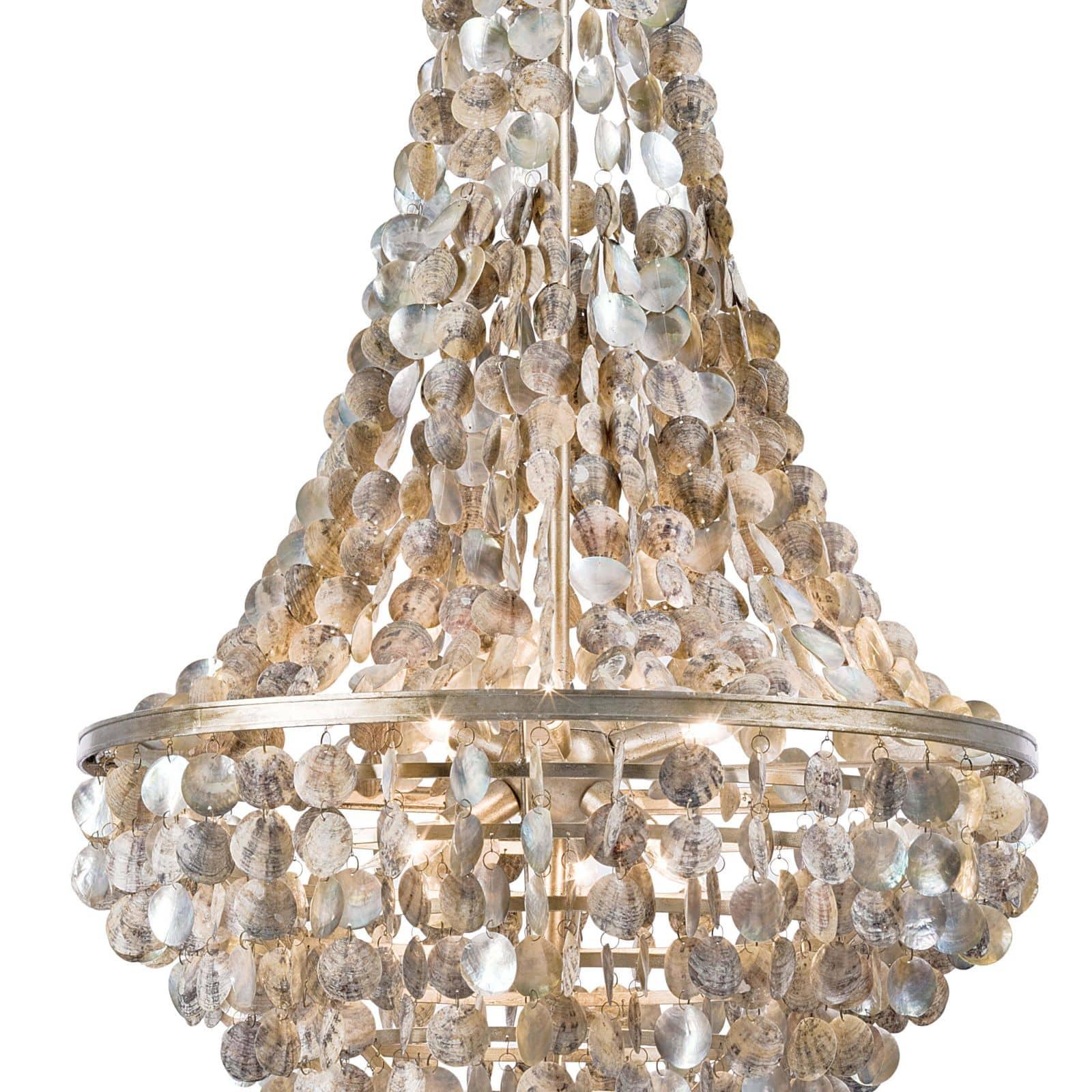 Capri Abalone Shell Chandelier