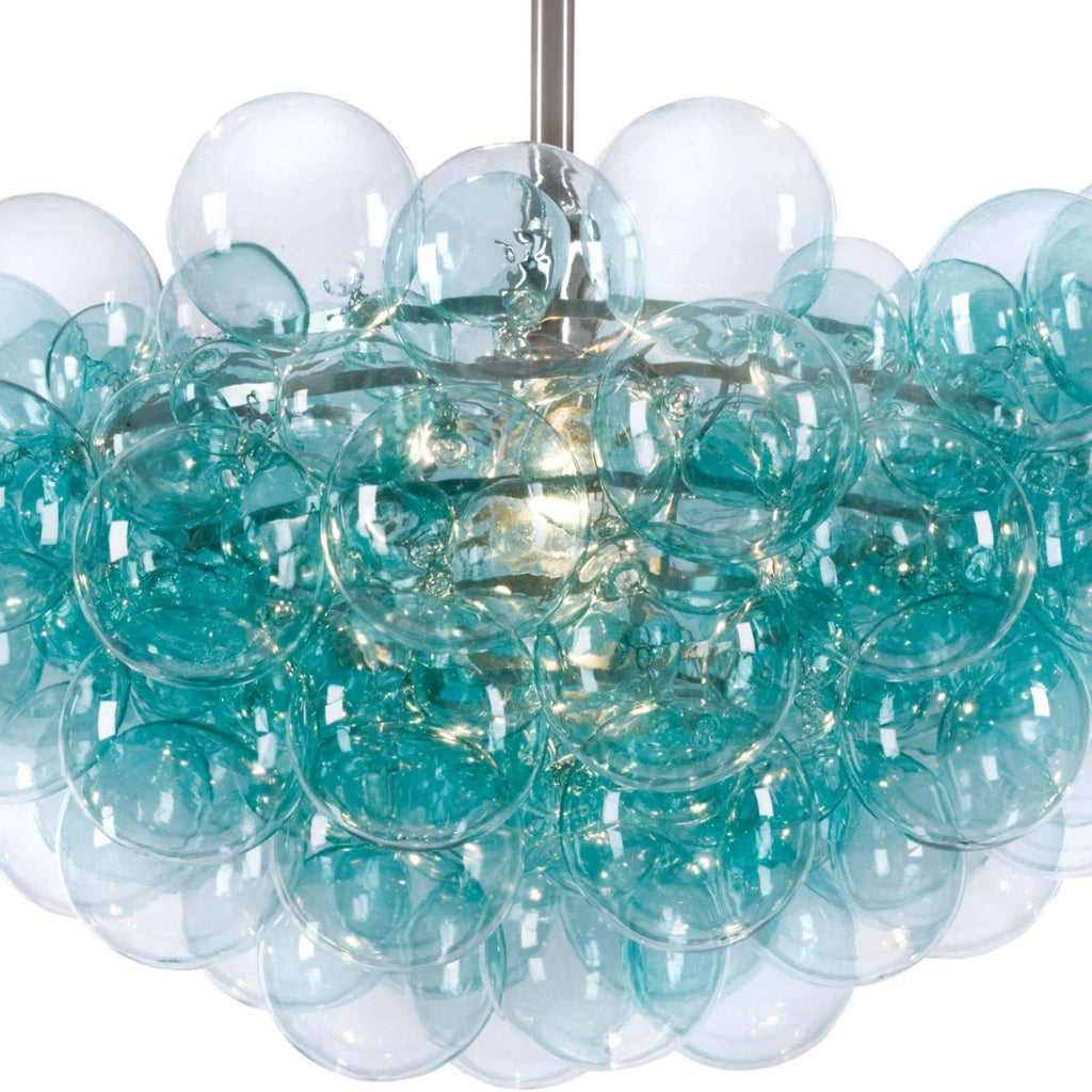 Bubbles Chandelier | Aqua