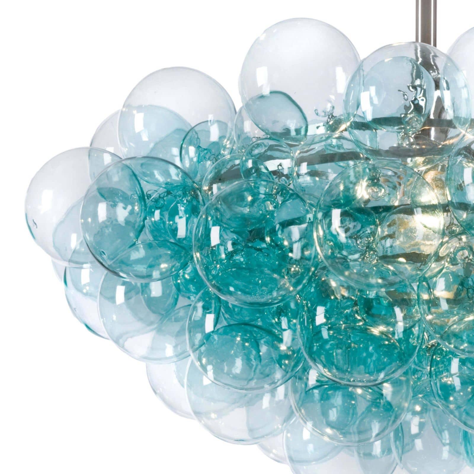 Bubbles Chandelier | Aqua