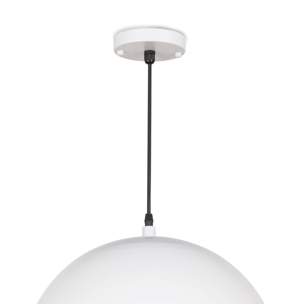 Sigmund Pendant Small | White and Gold