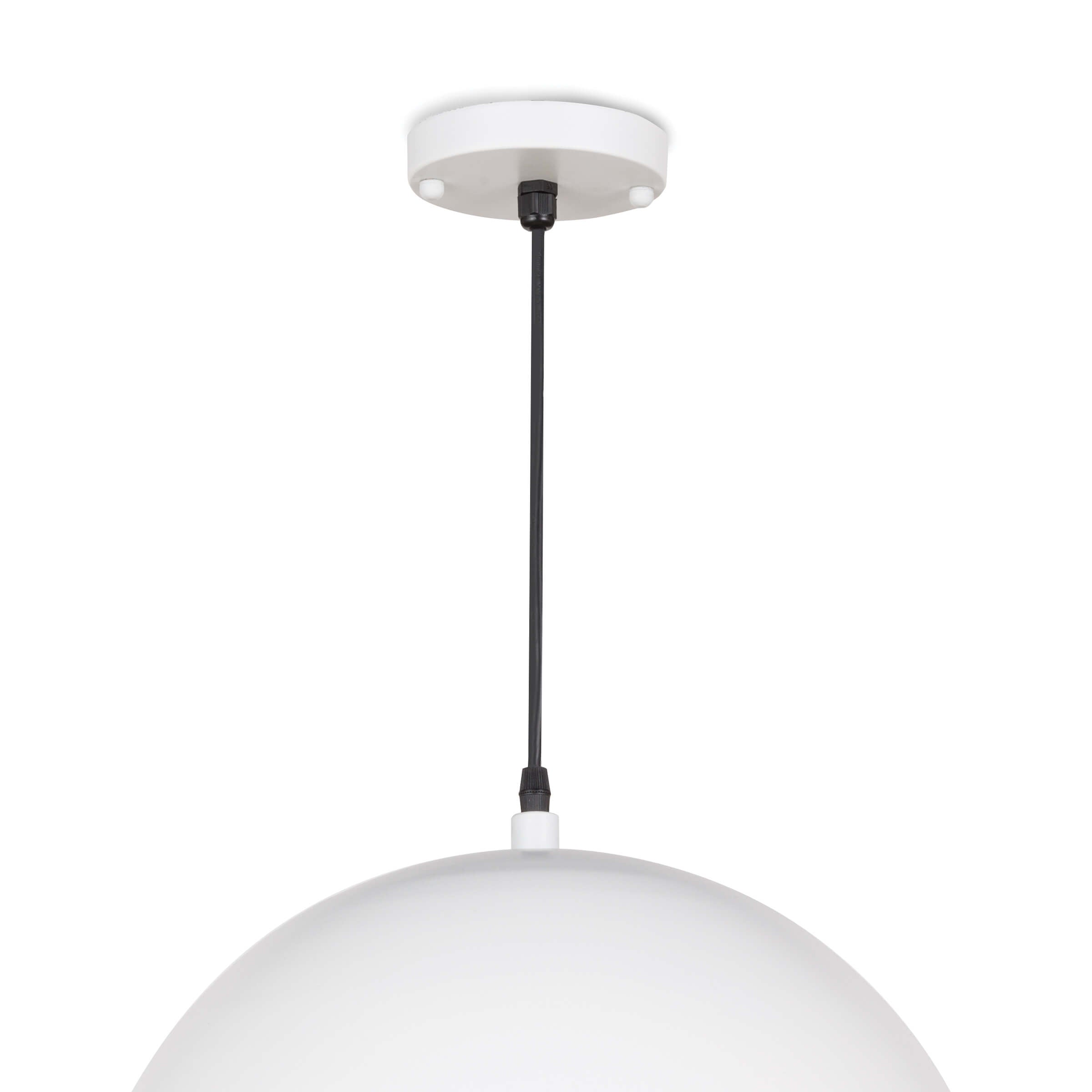 Sigmund Pendant Small | White and Gold
