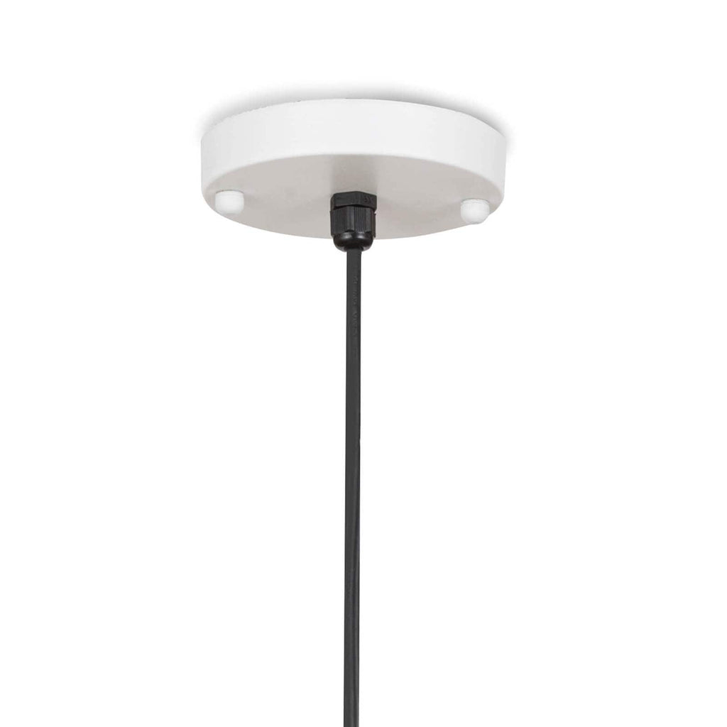 Sigmund Pendant Small | White and Gold
