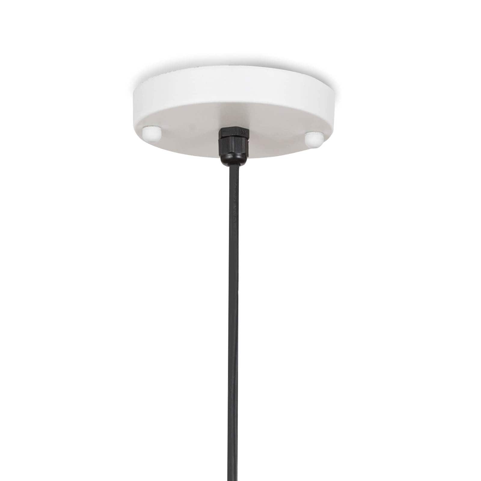 Sigmund Pendant Small | White and Gold