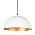Sigmund Pendant Large | White and Gold
