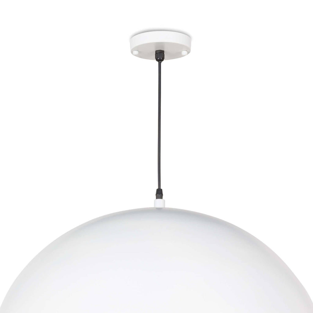 Sigmund Pendant Large | White and Gold