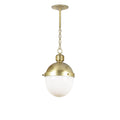 Otis Pendant Small | Natural Brass