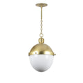 Otis Pendant Medium | Natural Brass