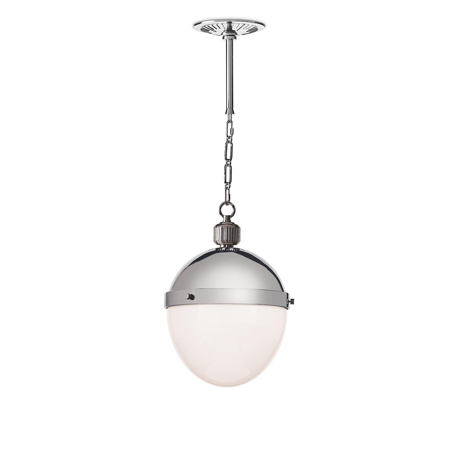 Otis Pendant Medium | Polished Nickel