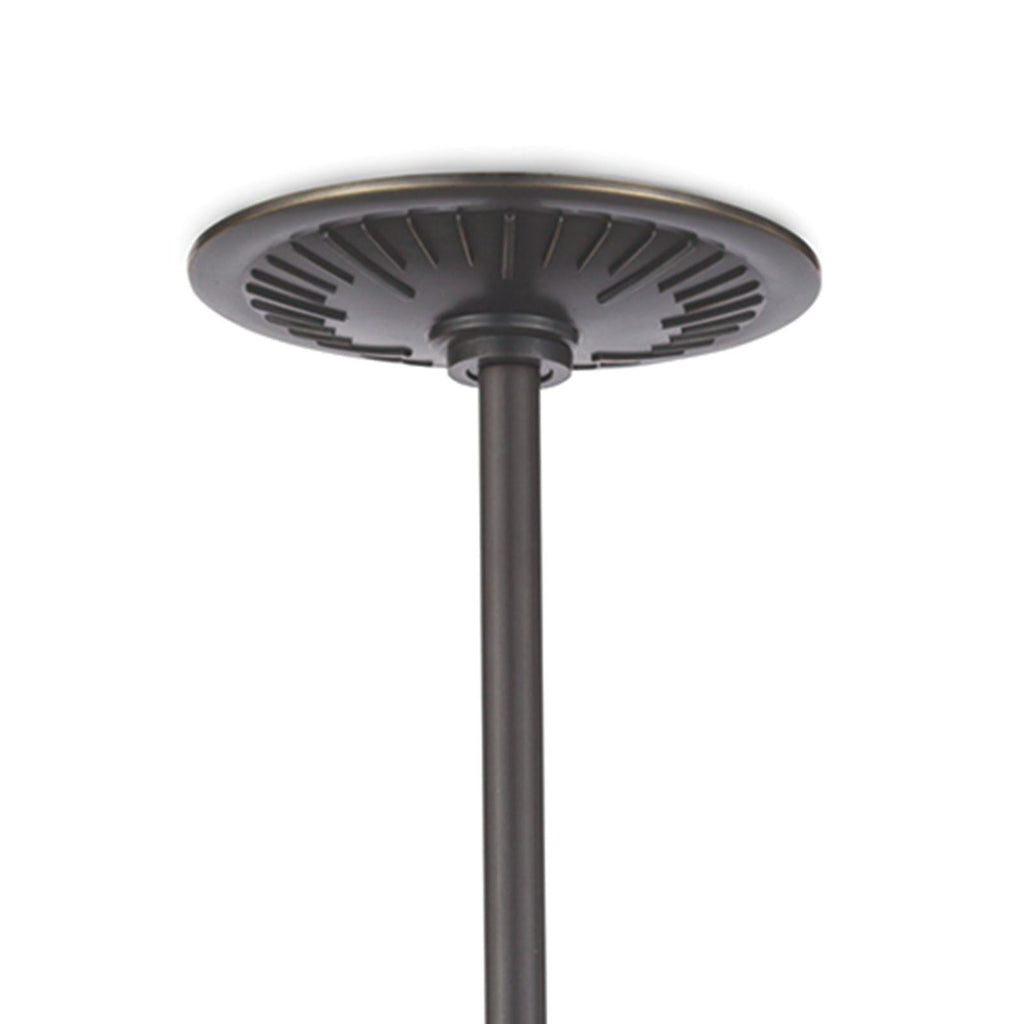 Otis Pendant Medium | Blackened Brass and Natural Brass