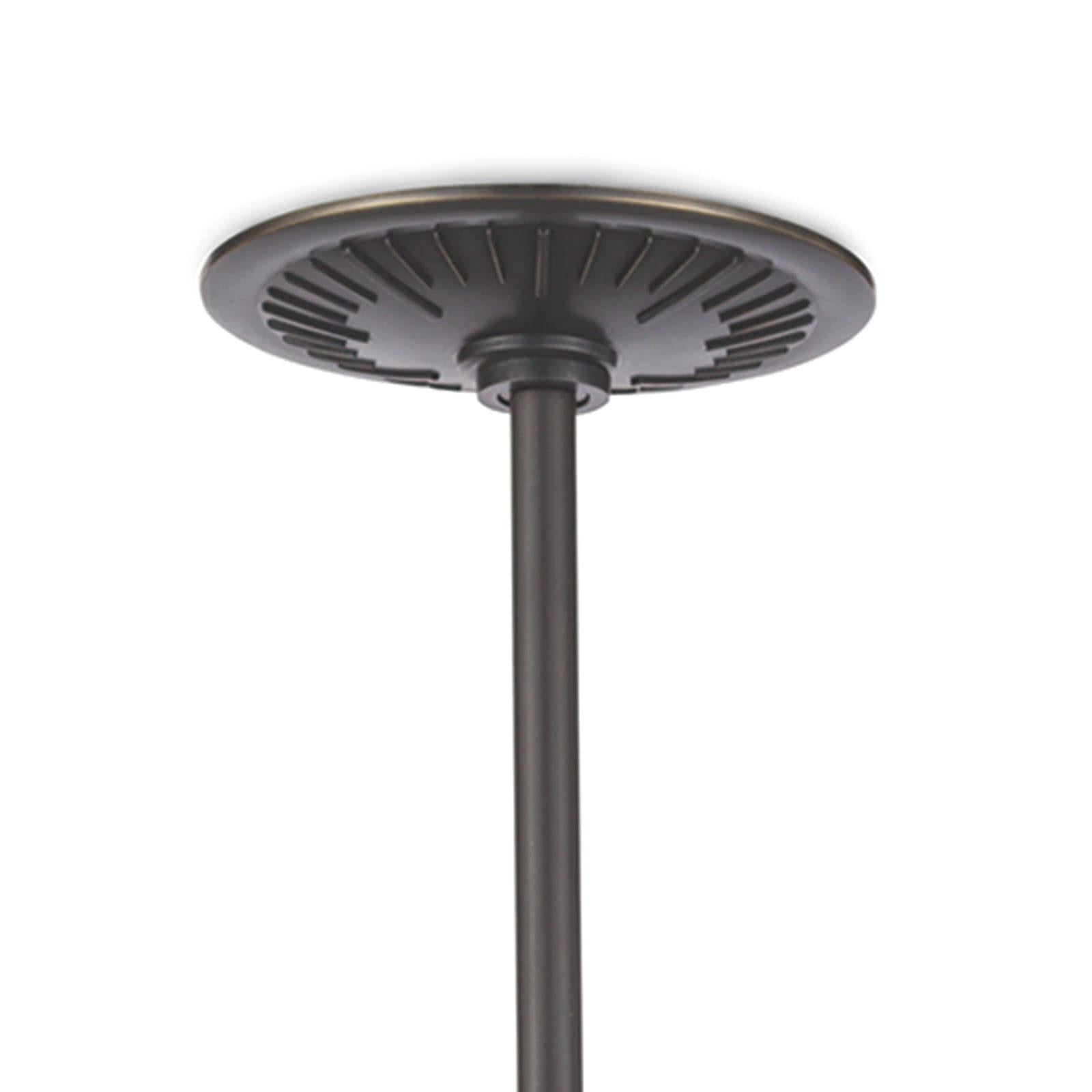 Otis Pendant Medium | Blackened Brass and Natural Brass
