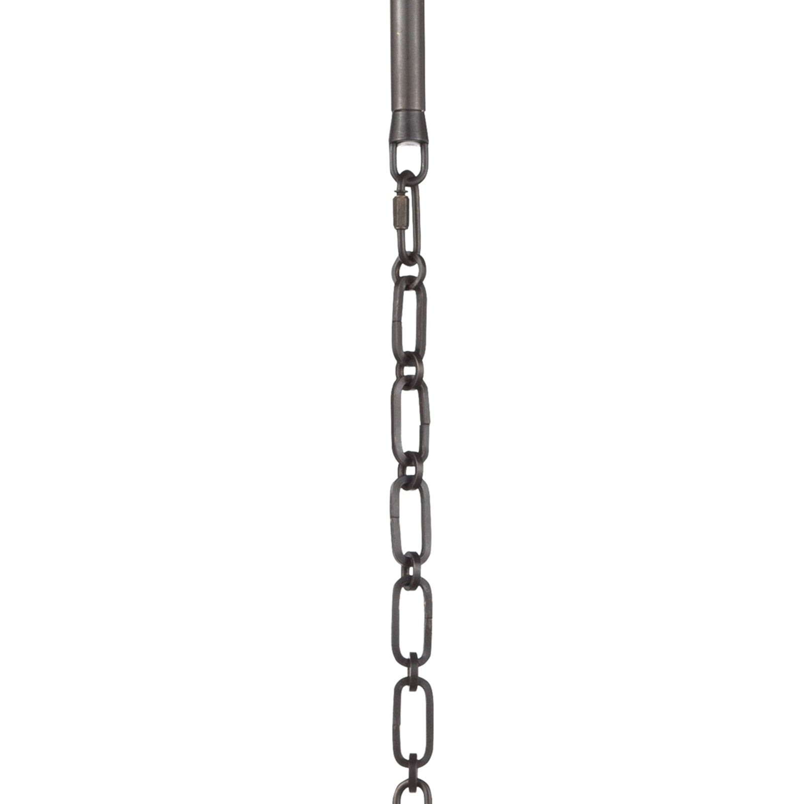 Otis Pendant Large | Blackened Brass and Natural Brass
