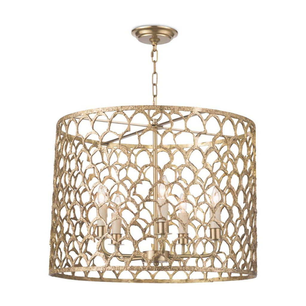 Cabana Chandelier | Brass