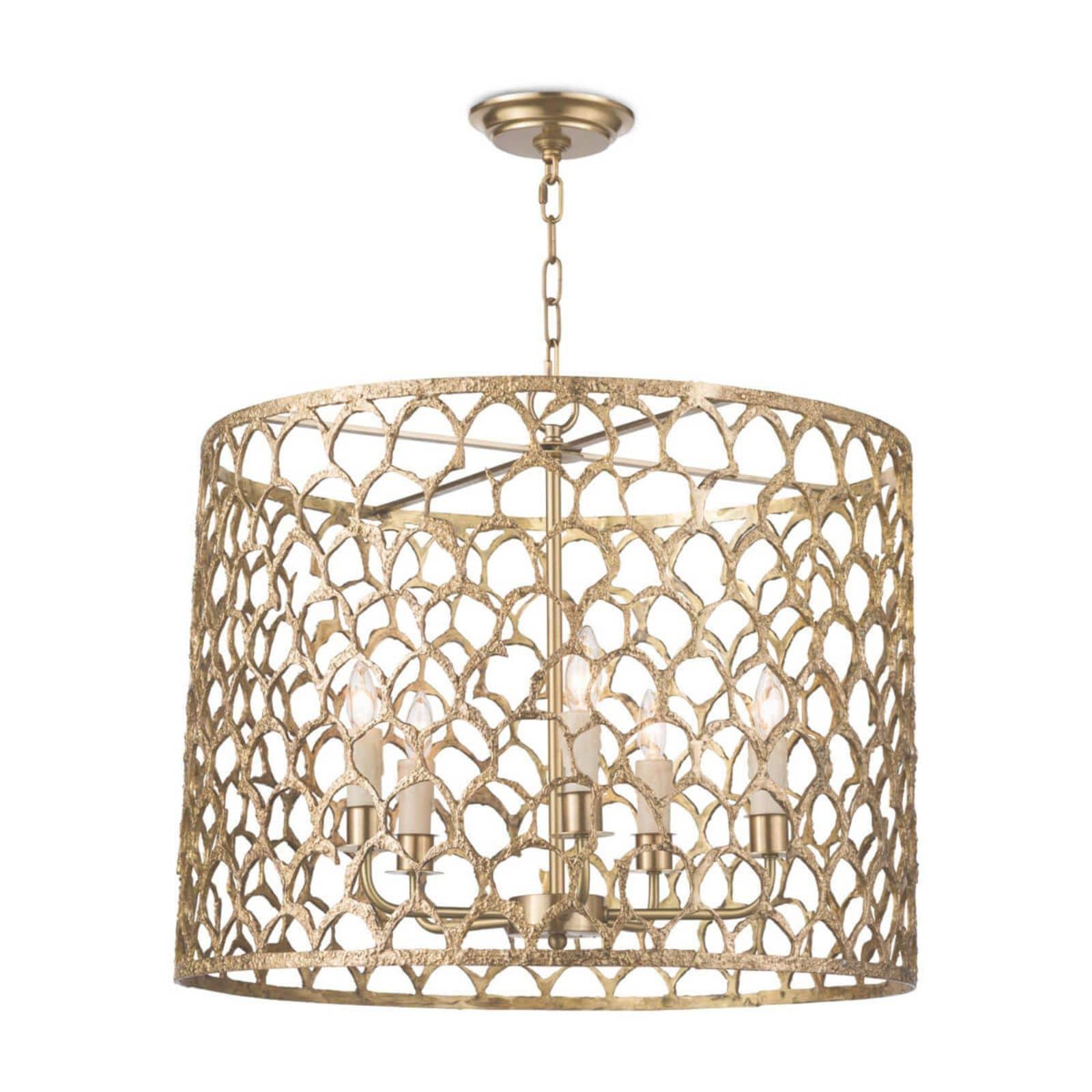 Cabana Chandelier | Brass