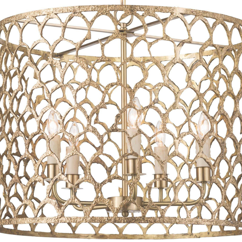 Cabana Chandelier | Brass