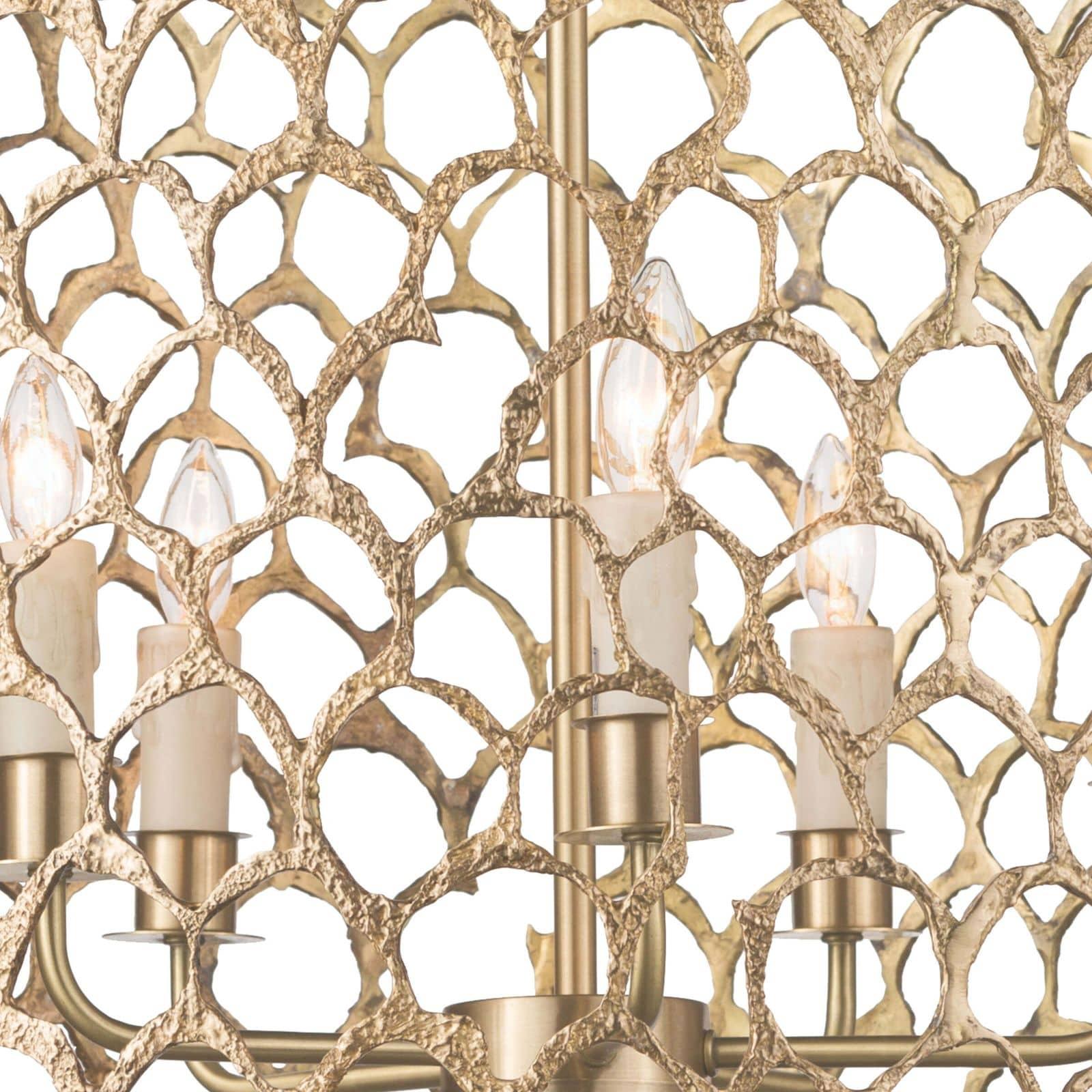 Cabana Chandelier | Brass