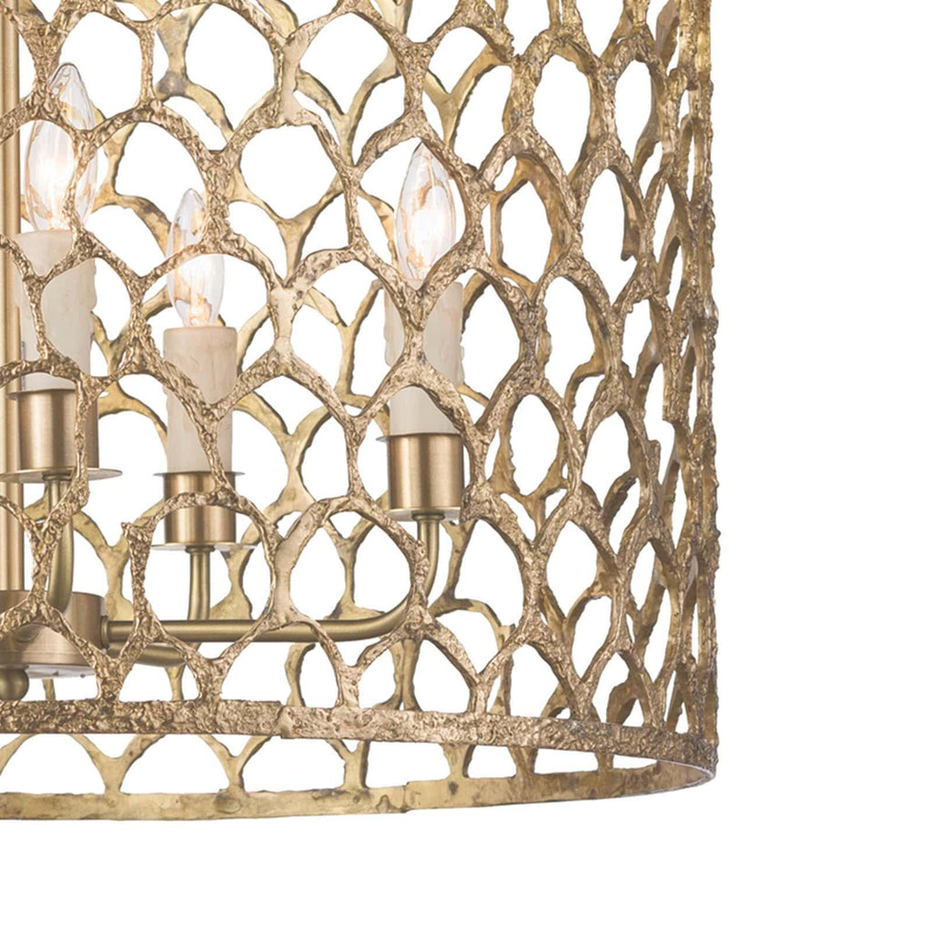 Cabana Chandelier | Brass