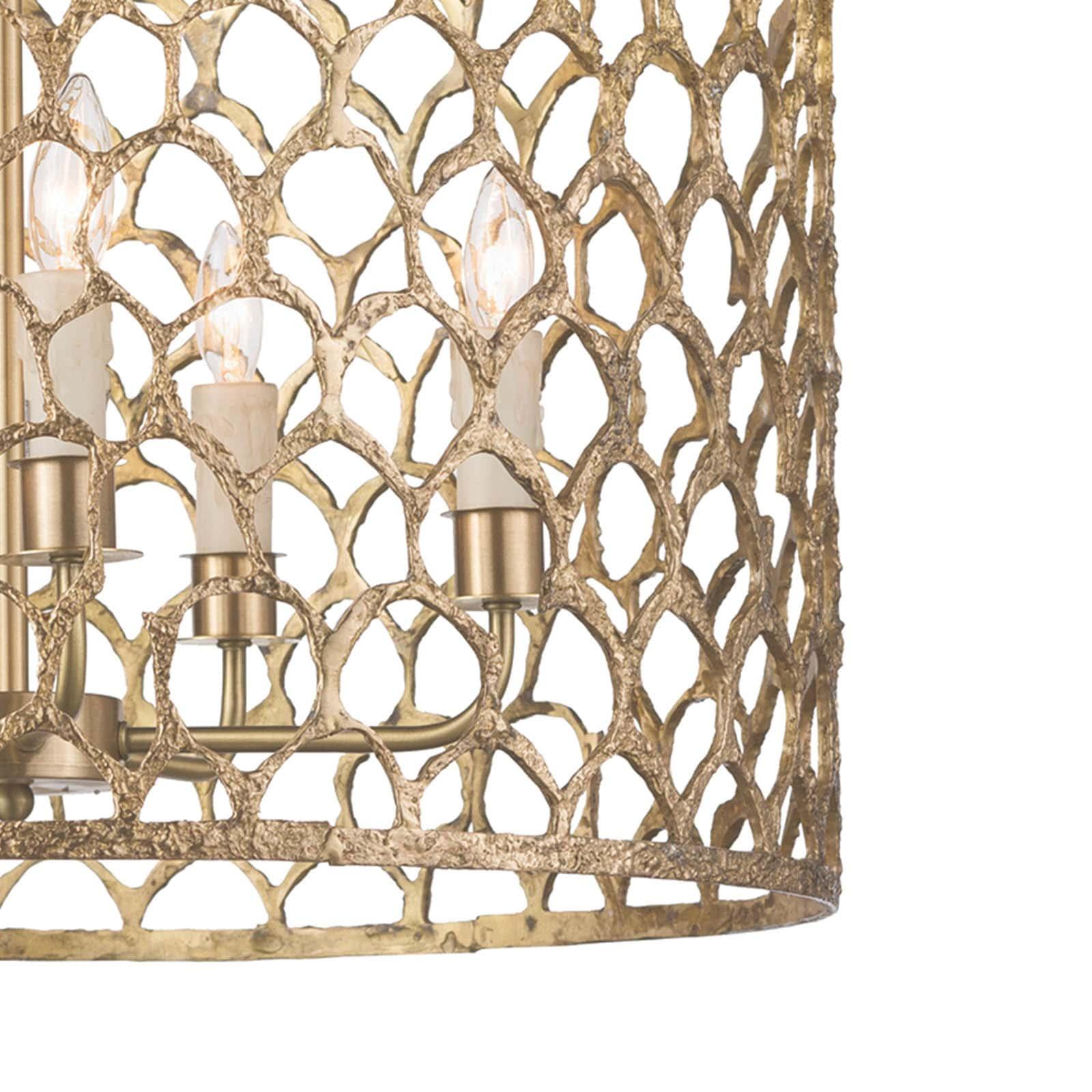 Cabana Chandelier | Brass