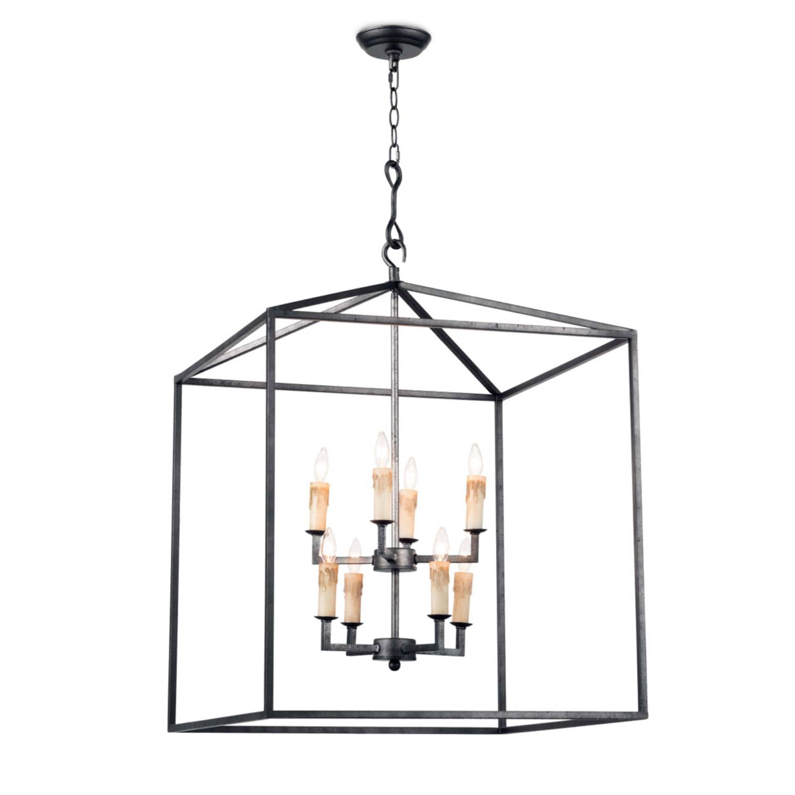 Cape Lantern | Blackened Iron