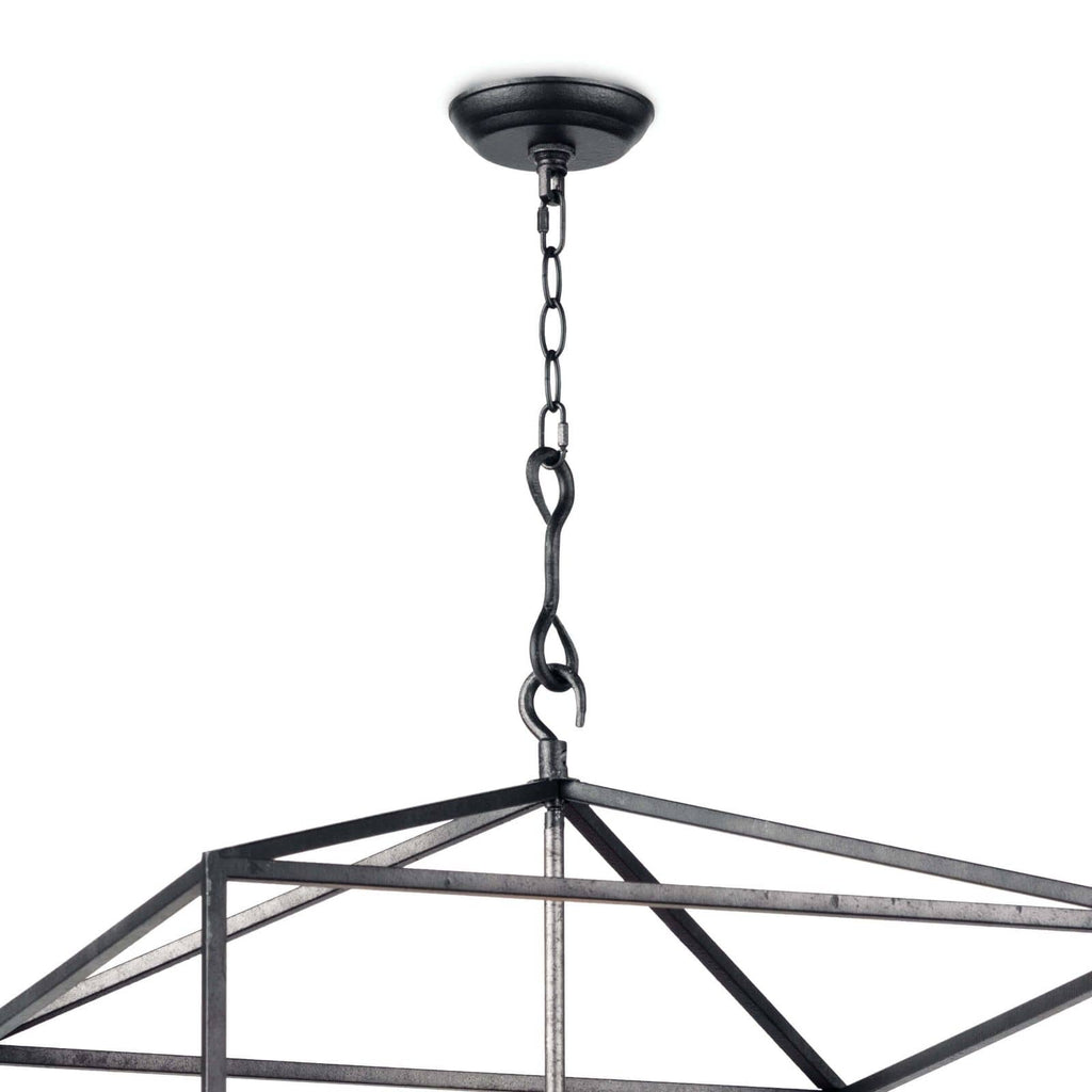Cape Lantern | Blackened Iron