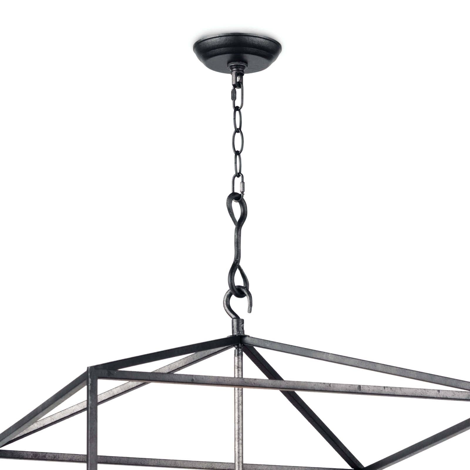 Cape Lantern | Blackened Iron